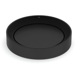 Cuba de Apoio Oval sem Mesa 450cm X 400cm Design D5 Celite - 3