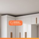 Ver imagem 7 de Guarda Roupas Modulado Closet de Canto Quarto Completo 13 Portas Espaço Cama Queen 1,58m Madrid