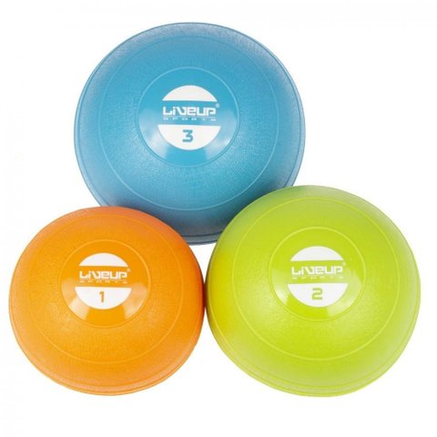 Kit Soft Ball Liveup 1Kg, 2Kg e 3Kg Heavy Ball