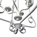 Ver mais imagens de Luminária Decorativa Rustica Para Área Gourmet Dourada Libertas Rosas Artesanato Quadrado Branco