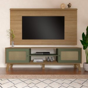 Rack com Painel para TV até 60 Pol Universal Memphis