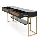 Ver imagem 2 de Aparador Rocco 2 Gavetas - 130cm - Verniz - Native