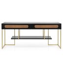 Ver imagem 1 de Aparador Rocco 2 Gavetas - 130cm - Verniz - Native