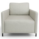Ver imagem 3 de Kit 2 Poltronas Decorativa para Sala Living Pés Industrial Domani L06 Veludo Gelo - Lyam Decor
