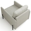 Ver imagem 6 de Kit 2 Poltronas Decorativa para Sala Living Pés Industrial Domani L06 Veludo Gelo - Lyam Decor