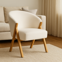 Ver imagem 2 de Kit 2 Poltrana Veludo Consultorio Moderna Pes de Madeira