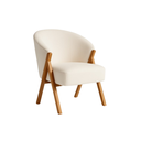 Ver imagem 3 de Kit 2 Poltrana Veludo Consultorio Moderna Pes de Madeira