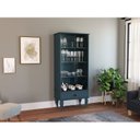 Ver imagem 1 de Cristaleira Clássica 2 Portas 1 Gaveta