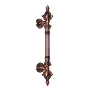 Puxador para Porta Colonial Jd Cobre Envelhecido 43cm