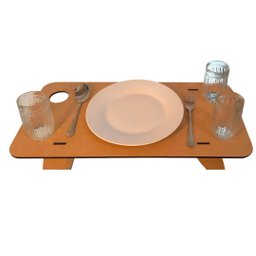 Bandeja Café da manhã de Colo em MDF - 2