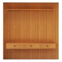 Ver imagem 2 de Painel para TV até 60 Polegadas Ripado MDF 250CMX229CM Royale Naturale Yescasa