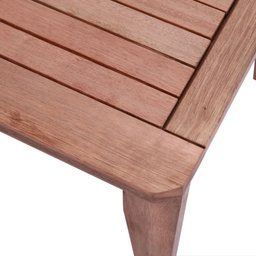 Conjunto para Jardim com 1 Sofá 2 Poltronas 1 Mesa de Centro Madeira Maciça Cairo sem Almofadinha - 11