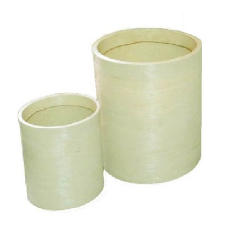 kit 2 Vasos para plantas Grid Coluna BGPLASTICOS V18M2 ROSA 022