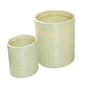 Ver imagem 1 de kit 2 Vasos para plantas Grid Coluna BGPLASTICOS V18M2 ROSA 022
