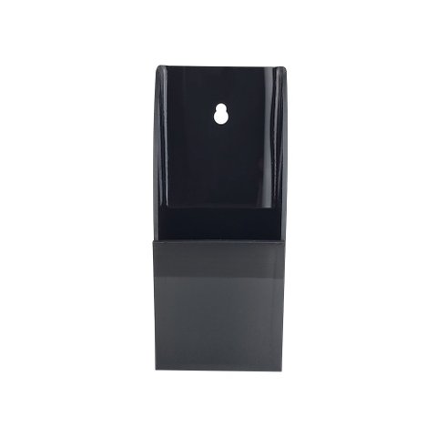 Suporte Porta Controle Remoto Ar TV em Acrílico Preto