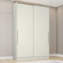 Ver imagem 1 de Guarda-roupa Modulado 158,5cm 2 Portas de Correr Seletto Henn - Areia Hp
