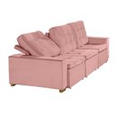 Ver imagem 1 de Sofá Modular 6 Lugares Retrátil E Reclinável 3.05M Rose