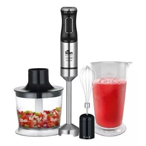 Mixer C/copo Turbo Inox 3x1 1000w Pt 220v Kian Ref 24468
