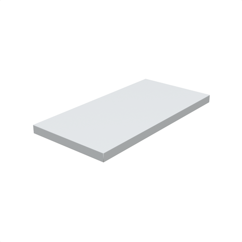 1 Prateleira Branca 30X15 Com Suporte Flutuante Mdf  Organizadora Decoração Cozinha Quarto Banheiro