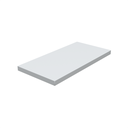 Ver imagem 1 de 1 Prateleira Branca 30X15 Com Suporte Flutuante Mdf Organizadora Decoração Cozinha Quarto Banheiro