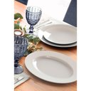 Ver imagem 4 de Travessa Oval Tramontina Maria Augusta em Porcelana 32x25 Cm