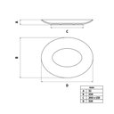 Ver imagem 6 de Travessa Oval Tramontina Maria Augusta em Porcelana 32x25 Cm