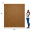 Ver imagem 5 de Painel Ripado para TV até 84 Polegadas 100% MDF 219cmx250cm Modular 2.2 Marrom Nature Fosco