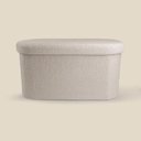 Ver imagem 2 de Puff Báu Boucle Off-white - Acasa