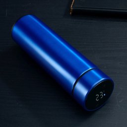 Garrafa Térmica Inox a Vácuo Termômetro Display Led 500 Ml Smart Cup Garrafa Térmica Inoxidável em L - 4