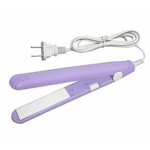 Mini Chapinha Prancha Viagem Cabelo 17cm Bivolt 110/220v
