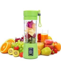 Mini Liquidificador Mixer Juice Usb Verde - 2
