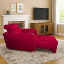 Ver imagem 2 de Poltrona Reclinavel Sala de Estar Amamentação Safira Vermelho