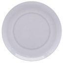 Ver imagem 4 de Kit 6 Pratos Brancos Rasos 25cm Melamina Refeição Redondos Lisos Milão Lyor