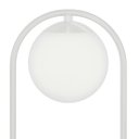 Ver imagem 4 de Kit 2 Abajur Luminaria de Mesa de Luxo Aro Orby Branco