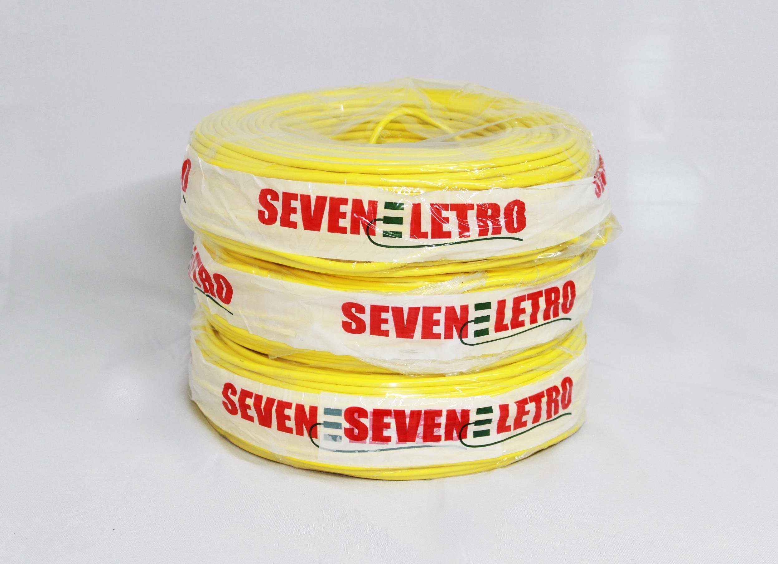 Fio Cabo Flexivel - 1,5Mm Amarelo - 100M - 6