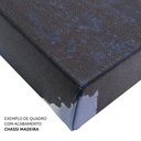 Ver imagem 3 de Quadro Decorativo em Canvas Abstrato Mármore Rosa e Azul Perolado TaColado Borda Infinita 60 x 40cm