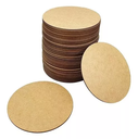 Ver imagem 1 de Chapa Redonda Mdf Cru 3mm para Artesanato 35cm