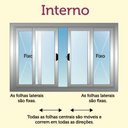 Ver imagem 4 de Vitro de Alumínio 4 Folhas 1,20 X 1,50 com Grade Cor Brilhante Linha All Soft