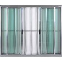 Ver imagem 2 de Vitro de Alumínio 4 Folhas 1,20 X 1,50 com Grade Cor Brilhante Linha All Soft