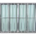 Ver imagem 1 de Vitro de Alumínio 4 Folhas 1,20 X 1,50 com Grade Cor Brilhante Linha All Soft