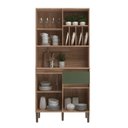 Ver imagem 2 de Armário Kit Cozinha com 3 Portas, 1 Gaveta AC4310 Bege/Carvalho Oak/Arbo