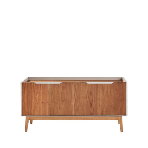 Buffet Elon 160 Cm - Natural C/ Off White