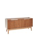 Ver imagem 3 de Buffet Elon 160 Cm - Natural C/ Off White