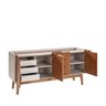 Buffet Elon 160 Cm - Natural C/ Off White - 4
