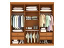 Ver imagem 2 de Guarda Roupa Lagos 6 Portas e 4 Gavetas Tcil Cinamomo Off