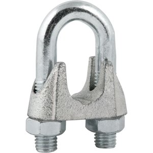 Clips p/ Cabo de Aço 7/8''22,20 mm Cartela c/ 1 peça Vonder