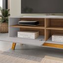 Ver imagem 3 de Rack Paládio Off-white com Cinamomo - Bechara