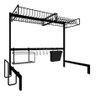 Escorredor Louça Pia Cozinha Modular Suspensa 24 Peças 6 em - 1