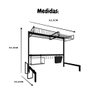 Escorredor Louça Pia Cozinha Modular Suspensa 24 Peças 6 em - 3