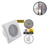 Exaustor P/banheiro 15cm/150mm Grade Anti Insetos Bivolt - 7